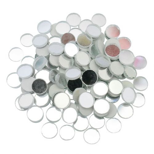 Round Mirrors For Embroidery & Fabric Embellishment, Free Shipping