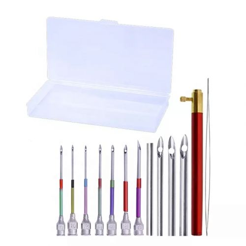 NBEADS 1 Set Sewing Needle Devices Thread Guide Tool & Elastic Band Clip and Plastic Elastic Threaders Wear Elastic Band for Women Cross Stitch Embroidery 